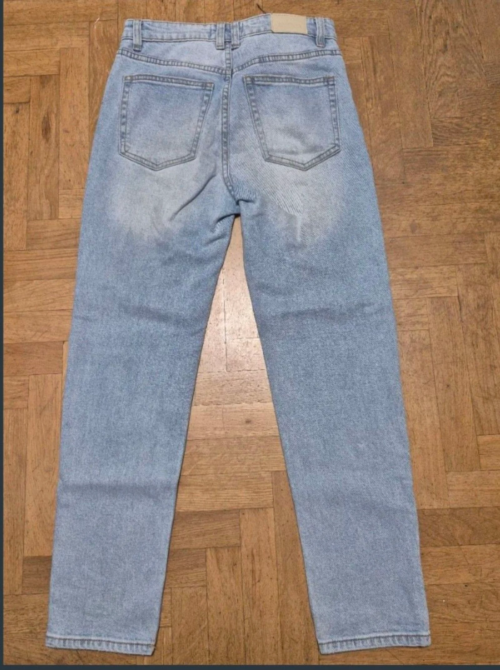 Vaqueros Pull&Bear azul claro rectos – Talla 36 – photo 3